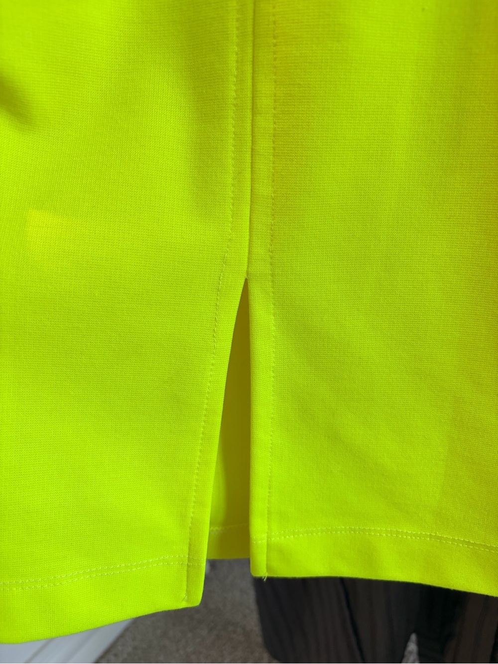 NWOT Zara Bodycon Tank Dress Vibrant Green Size Small - Picture 4 of 5